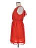 Fun2Fun 100% Polyester Hearts Orange Casual Dress Size M - photo 5