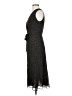 Talbots 100% Silk Polka Dots Black Casual Dress Size 2 - photo 5