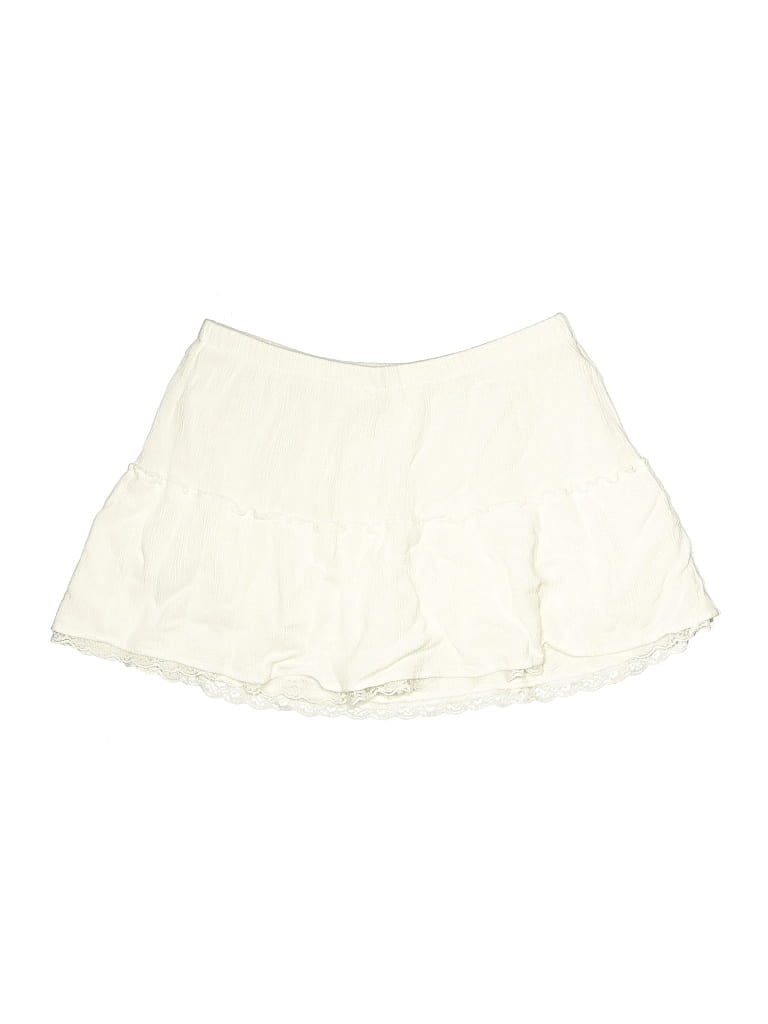 Pre-owned Garage Skort In Ivory