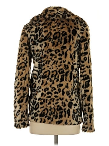 Aqua Faux Fur Jacket (view 2)