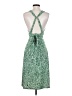 BCBGMAXAZRIA Paisley Green Cocktail Dress Size S - photo 2