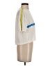 AB Color Block Ivory Short Sleeve Turtleneck Size S - photo 4