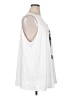 Unbranded White Sleeveless T-Shirt Size 1X - photo 4