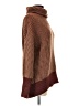 Daytrip Brown Turtleneck Sweater Size S - photo 4