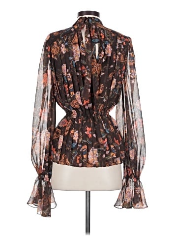Hemant & Nandita Long Sleeve Blouse (view 2)