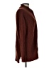 Poetry Burgundy Wool Coat Size 12 - photo 4
