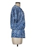 MICHAEL Michael Kors Blue Short Sleeve Blouse Size M - photo 4
