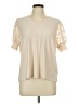 Cato Ivory Short Sleeve Top Size L - photo 1