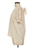Cato Ivory Short Sleeve Top Size L - photo 5