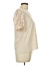 Cato Ivory Short Sleeve Top Size L - photo 4
