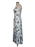 Vince. 100% Polyester Print Silver Cocktail Dress Size XS - photo 5
