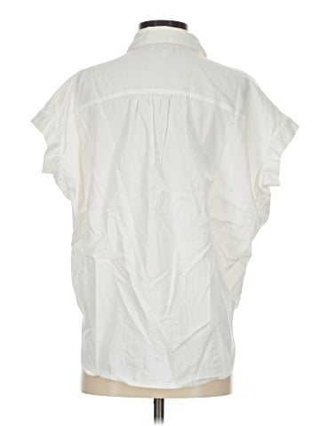 Madewell Central Shirt in Pure White (view 2)