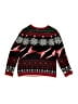 Assorted Brands 100% Cotton Black Red Pullover Sweater Size M (youth) - photo 2
