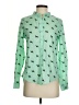 Red Camel 100% Cotton Print Green Long Sleeve Button-Down Shirt Size S - photo 1