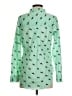 Red Camel 100% Cotton Print Green Long Sleeve Button-Down Shirt Size S - photo 2
