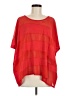 b + ab 100% Cotton Red Short Sleeve Blouse Size EU 38 / US 8 - photo 1