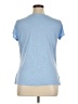 DKNYC Blue Short Sleeve Top Size XL - photo 2
