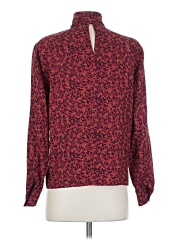 Brooks Brothers Long Sleeve Silk Top (view 2)