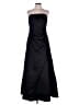 David's Bridal 100% Polyester Black Cocktail Dress Size 12 - photo 1