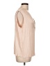 Vince. 100% Polyester Tan Sleeveless Blouse Size L - photo 4