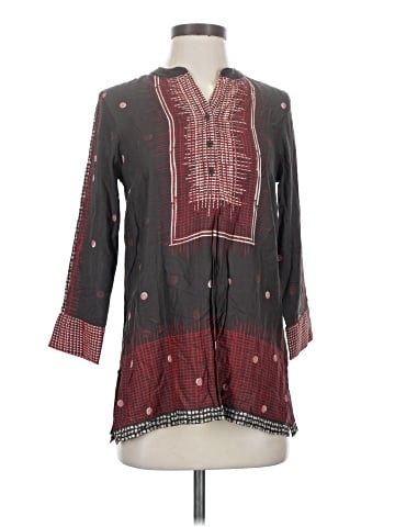 Global Desi 3/4 Sleeve Blouse (view 1)