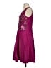MARCHESA notte 100% Polyester Pink Purple Cocktail Dress Size 4 - photo 5