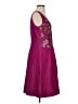 MARCHESA notte 100% Polyester Pink Purple Cocktail Dress Size 4 - photo 4