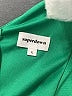 Superdown 100% Polyester Solid Green Romper Size L - photo 4