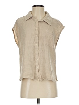 Assorted Brands Sleeveless Button Down Shirt