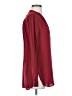 Ann Taylor LOFT 100% Polyester Burgundy Long Sleeve Blouse Size XS - photo 4