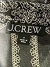J.Crew 100% Viscose Paisley Black Long Sleeve Button-Down Shirt Size S - photo 7