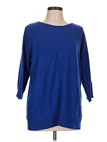 Neiman Marcus Cashmere Pullover Sweater (view 1)