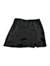 Zara 100% Polyester Solid Black Casual Skirt Size S - photo 1