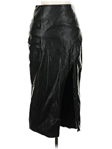 Nicholas Faux Leather Skirt (view 1)