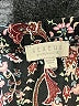 Chenault 100% Polyester Paisley Black Casual Skirt Size L - photo 4