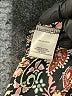 Chenault 100% Polyester Paisley Black Casual Skirt Size L - photo 5
