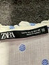 Zara Blue 3/4 Sleeve Blouse Size S - photo 7