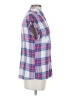 Rails 100% Rayon Plaid Blue Sleeveless Button-Down Shirt Size S - photo 4