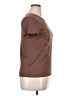 Wound Up Brown Short Sleeve Top Size XL - photo 4