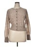 AE77 Tan Wool Cardigan Size XL - photo 1