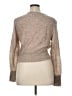 AE77 Tan Wool Cardigan Size XL - photo 2