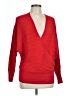 Questions Polka Dots Red Pullover Sweater Size L - photo 1