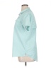Habit 100% Polyester Teal Short Sleeve Blouse Size XL - photo 5