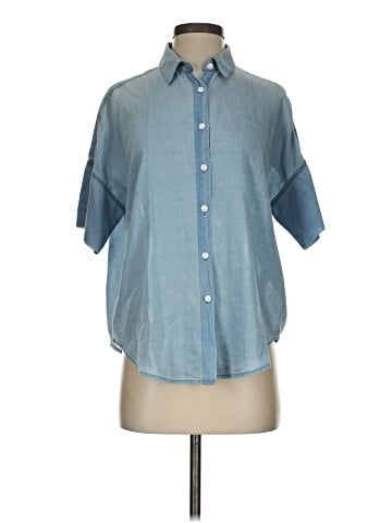 Rag & Bone Short Sleeve Button-Down Shirt (view 1)