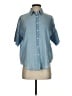 Rag & Bone 100% Cotton Blue Short Sleeve Button-Down Shirt Size XS - photo 1