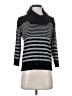 Spense Stripes Gray Turtleneck Sweater Size S - photo 1