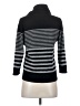 Spense Stripes Gray Turtleneck Sweater Size S - photo 2