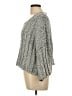 Peach Love Tweed Gray Pullover Sweater Size L - photo 5