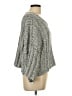 Peach Love Tweed Gray Pullover Sweater Size L - photo 4