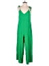 Old Navy 100% Rayon Solid Green Jumpsuit Size S - photo 1